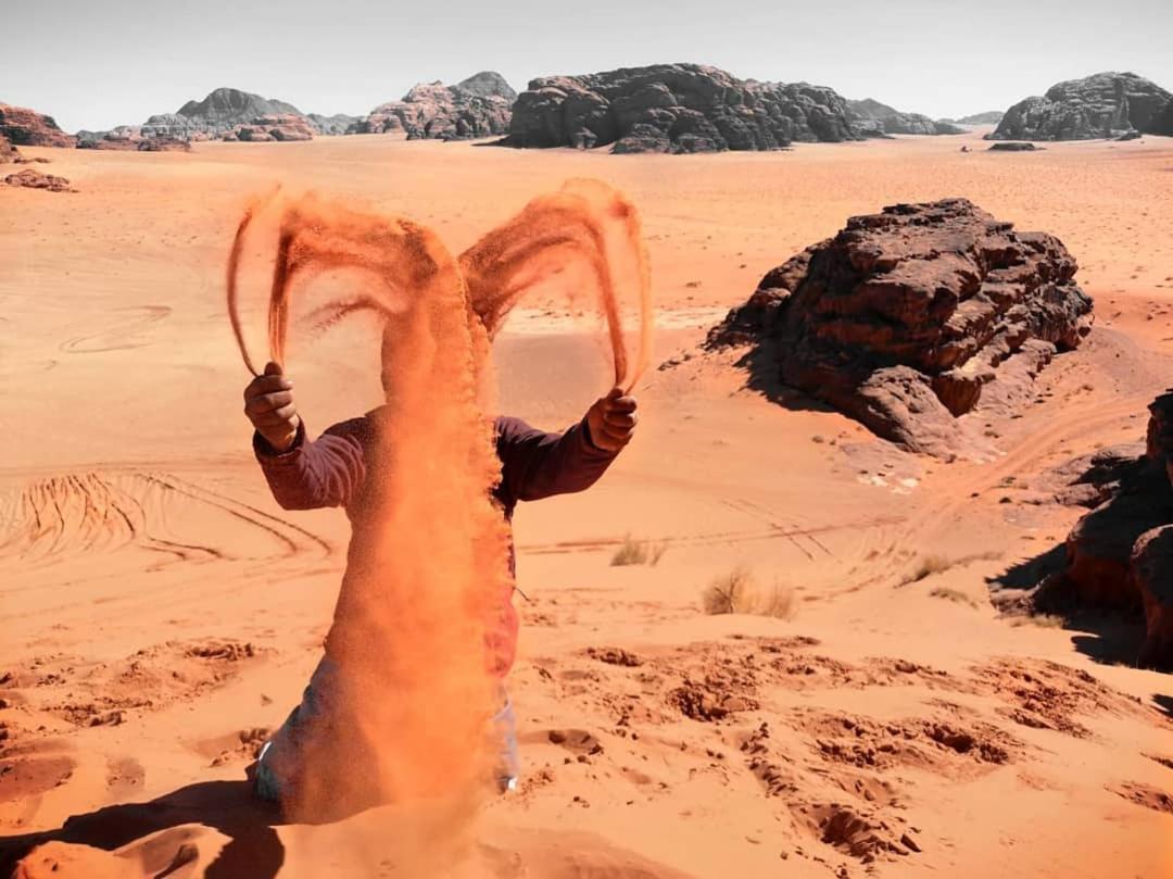 Wadi Rum Desert Heart Camp ภายนอก รูปภาพ